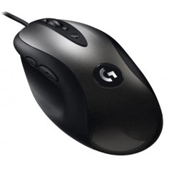 Mouse De Juego Logitech Legendary G Series MX518 negro y plata Mouse Gaming 16000dpi