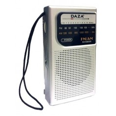 Radio Portatil Daza Analogica Parlante Auriculares Am y Fm a Pilas