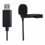 Microfono Corbatero Lavalier Para Pc Usb Reforzado Ideal Conferencias Zoom