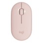Mouse Inalambrico Logitech M350 Pebble Pc Mac Usb Bluetooth Rosa