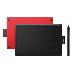 Tableta Gráfica Wacom One Small Black/red Ctl-472