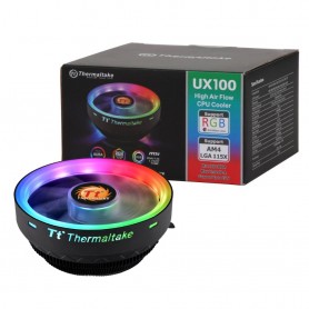 Cooler Thermaltake Ux100 A Rgb 120mm Cpu Intel Amd Gamer