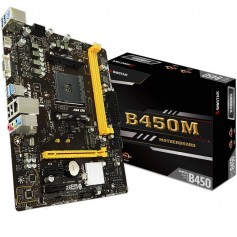 Mother B450mh Am4 Biostar Amd Ryzen Apu Vga Hdmi 4k Usb 3.0