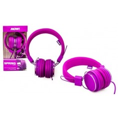 Auricular Con Cable Mow Manos Libres Pink Mw-Spring Wired Con Microfono Cable 1.2Mts