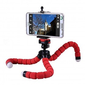 Mini Tripode Celular Netmak Nm-Trip2 Camara Universal Flexible Tripode Gorila 18cm