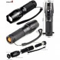 Kit Linterna Ultrafire W878 + Pila 18650 +Cargador Usb Linterna Potente