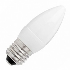 Lampara Led Gota 5W Rosca Grande E27 Luz Fria 6000K Six Electric