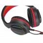Auriculares Xtrike Gaming Con Luz Led 7.1 GH-903 Gamer Negro y Rojo