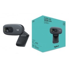 Camara Web Webcam C270 Logitech Con Microfono Hd 720p 30Fps Skype Zoom