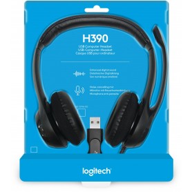 Auricular Logitech H390 Usb Con Microfono