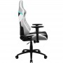 Silla Gamer Aerocool Tc3 Arctic White Butaca Pc Gaming Black Reclinable Alta Gama