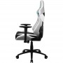 Silla Gamer Aerocool Tc3 Arctic White Butaca Pc Gaming Black Reclinable Alta Gama