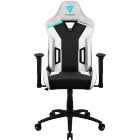 Silla Gamer Aerocool Tc3 Arctic White Butaca Pc Gaming Black Reclinable Alta Gama