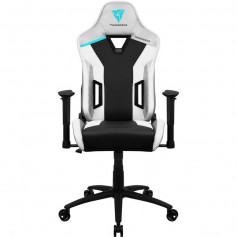 Silla Gamer Aerocool Tc3 Arctic White Butaca Pc Gaming Black Reclinable Alta Gama