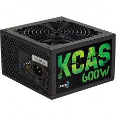 Fuente Pc Aerocool Kcas Full Range Active Pfc 600W 80 Plus Bronze Certificada