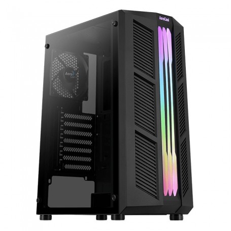 Gabinete Aerocool Prime Mid Tower + 1 Fan Argb Gamer Gaming