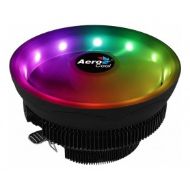 Cooler Cpu Aerocool Core Plus Argb Pwm 4-Pin Luces Led Rgb 1151 Am4 Fan Cooler