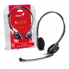 Auricular Con Microfono Genius Hs-200c Vincha Simple Jack