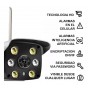 Camara Ip Naxido Seguridad Wifi Inalambrica Full Hd Exterior Alta Definición Visión Nocturna 1080P 2Mp