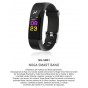Smartband Noga Sb-01 Bluetooth Android iPhone Black Modo Deportivo