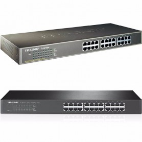 Switch 24 Puertos Tp-link 10/100 Rackmount R19 Tl-Sf1024