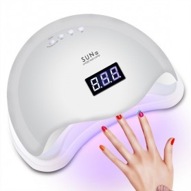 Cabina Uv Led Uñas Sun X 36 Leds 54W Gelificadas Esculpidas Vir-2502 Timer