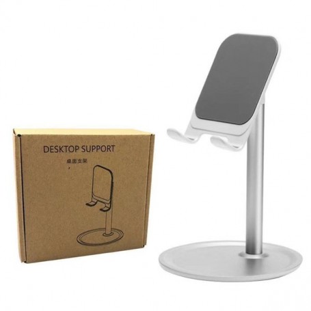 Soporte Regulable Con Pie Para Celular o Tablet Vertical y Horizontal