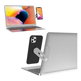 Soporte Magnetico Para Celular Ideal Para Notebook Pc Monitor Pc Aluminio