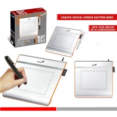 Tableta Digitalizadora Genius i405x Easypen 4 X 5,5 Pulgadas
