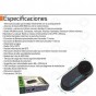 Intercomunicador Bothwine Headset Inalambrico Bluetooth 1000Mts Gps Mp3 Fm