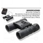 Binocular Compacto 10x25 Ruby Vision Goma Antideslizante Larga Vista D1007a