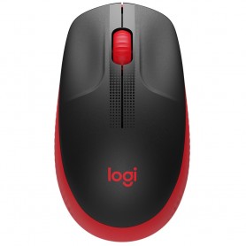 Mouse Inalambrico M190 Logitech Full Size Rojo