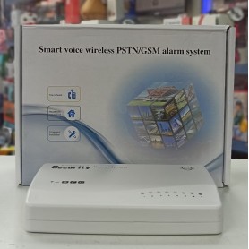 Alarma Domiciliaria Smart Gsm Wifi Inalámbrica Infrarrojo Dos Controles Sensor Movimiento Puerta Sirena