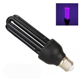 Lampara Luz Negra 20W Bajo Consumo Lampara Bar Fiestas Fluor Navidad