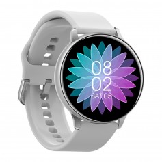 Smartwatch West C10 Grey Malla Plastica Ios Android 250Mah Deportes Control Musica Notificaciones Ip68