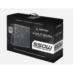 Fuente Pc Gamer Arktek 550W 80 Plus White Ak-atx550ww Certificada