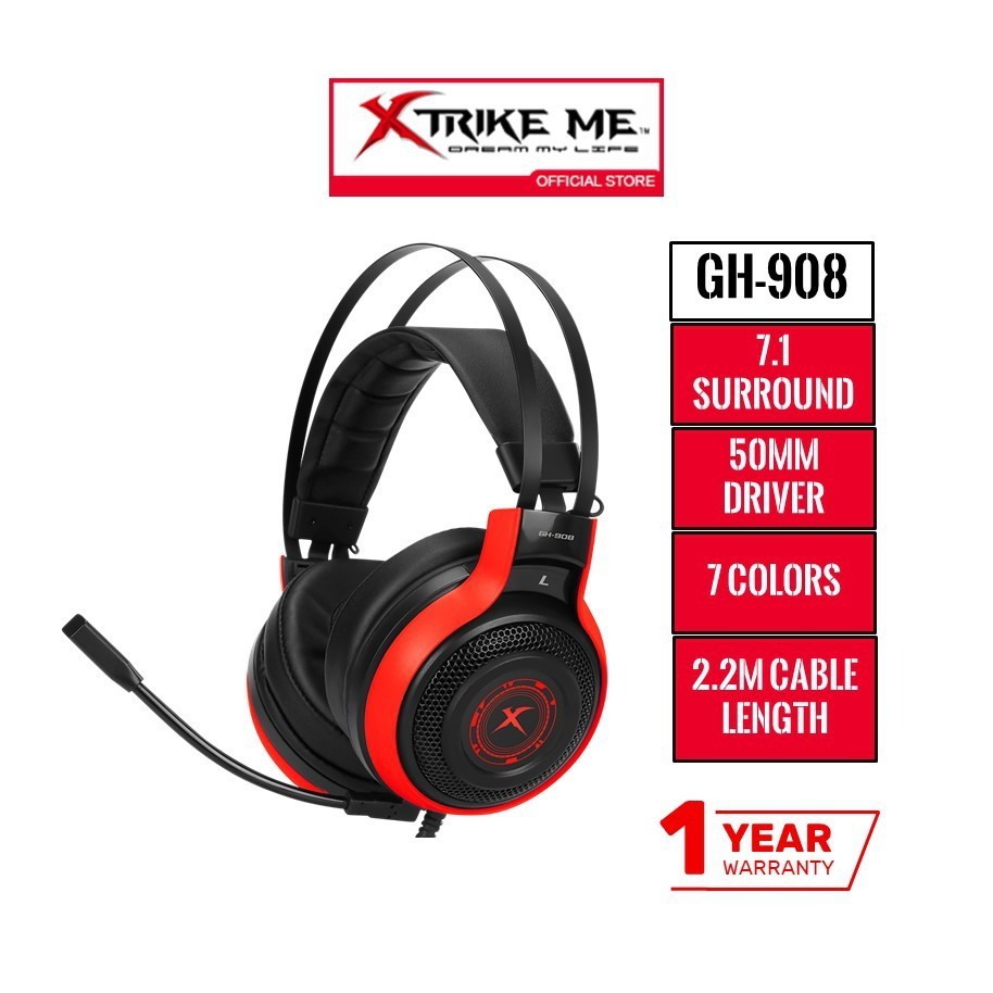 AUDIFONO GAMER XTRIKE ME GH903 CERRADO