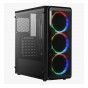 Gabinete Pc Gamer Rgb Acrilico Sp Cg-6080 Ultra Gaming Luces Led Usb 3.0 Incluye 3 Coolers Frontales (Sin Fuente)