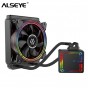 Water Cooler Alseye H120 Halo Rgb Cooler 120Mm 62x55x44Mm 775 1151 1155 1150 1156 1366 2011 2066 Am2 Am3 Am4