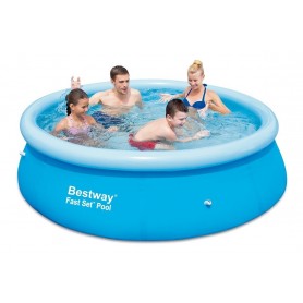 Pileta Redonda Inflable Grande Bestway 366X76Cm 5377Lts