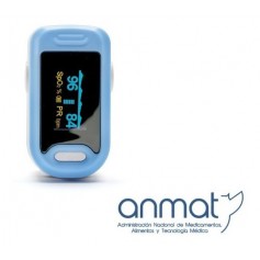 Oximetro Saturometro Pulso Dedo Adulto Niños Pulse Oximeter Certificacion Anmat