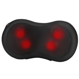 Masajeador Cuello Lumbar 4 Nodos Terapia Calor Eléctrico Auto Hogar Daza Dzfrp18