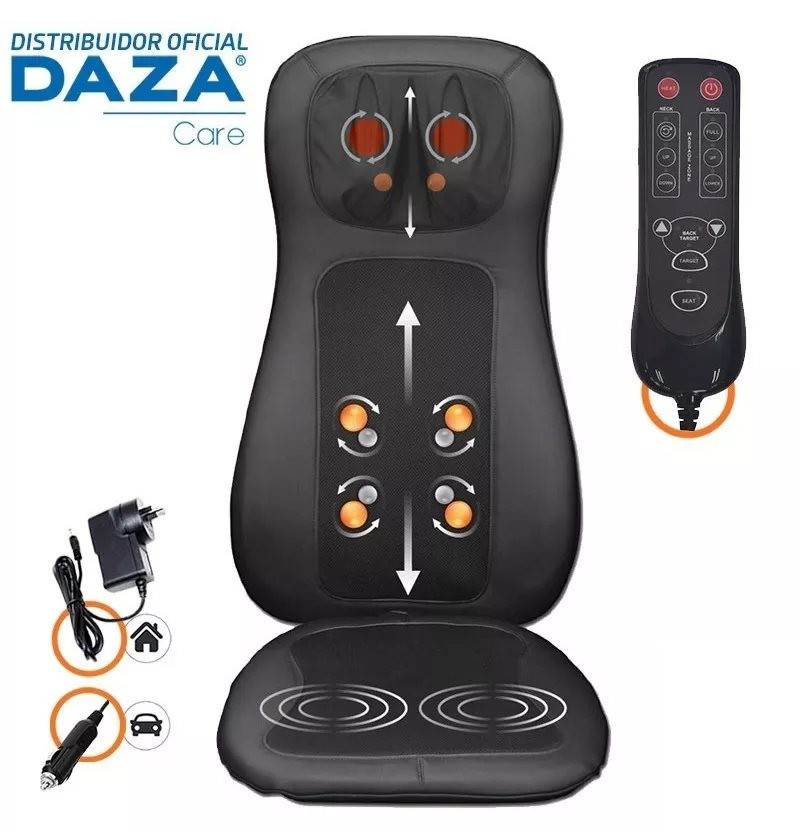 Masajeador asiento de espalda on sale cuello vibración calor shiatsu