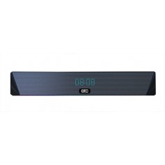 Parlante Gtc Portatil Bluetooth Mini Barra Sonido Con Display Hora 5W x2 Luz Led Rgb Spg-119