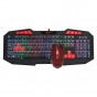 Combo Gaming Teclado Retroiluminado y Mouse 6 Botones Gaming Mk-503 Kit Black Kit Gamer