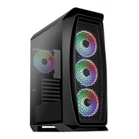 Gabinete Aerocool Aero One Duo Argb Mid Tower X4 Fan Gamer