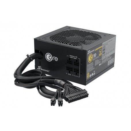 Fuente Pc Seasonic 650W Real Core Tuf Gm-650 80+ Gold Certificada Gamer Semi Modular