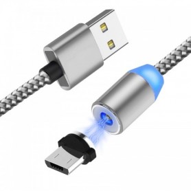 Cable Micro Usb Magnetico Time 1 Metro V8 Motorola Samsung Huawei Xiaomi Metal Magnetic