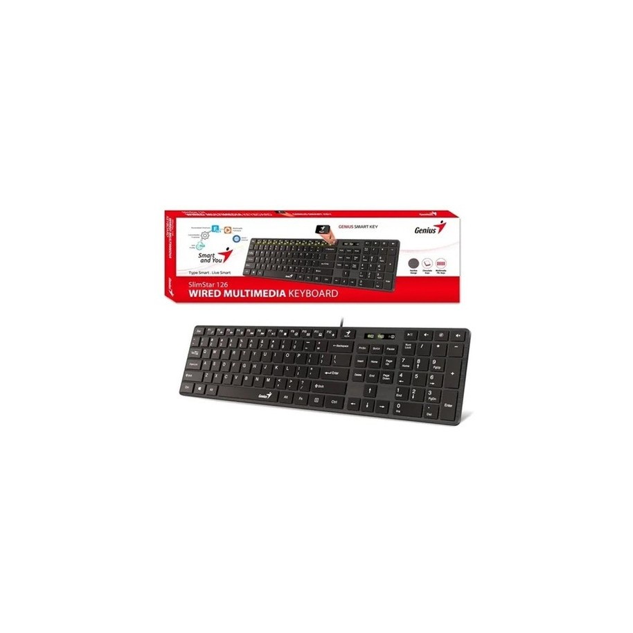 Teclado usb KB-116 Wired Classic Keyboard