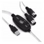 Cable Interfaz Usb A Midi Teclado Bateria Pc